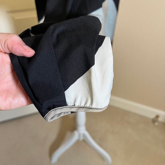 Mara Hoffman Geometric Long Sleeve Shift Dress Size Small Mod, Sophisticated - Picture 8 of 11